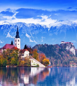 lake in Slovenia