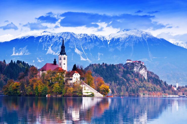 lake in Slovenia